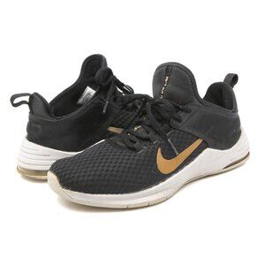 Nike Air Max Bella TR 2  Running Shoes Black Gold Sneakers Trainers Lightweight